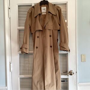 Abercrombie & Fitch Tan Women's Trench Coat